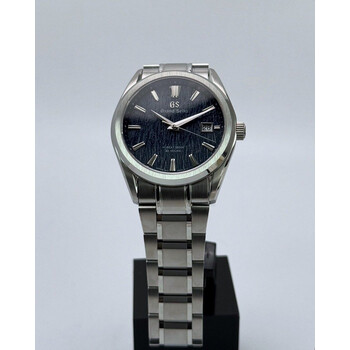 Custom Seiko Mod • Premium GS Dark Blue Birch • 40mm